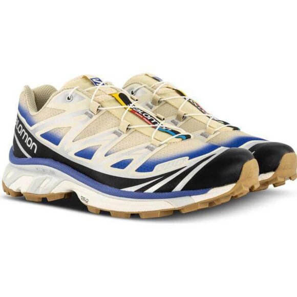 Salomon XT-6 Skyline in Bleached Sand Dazzling Blue - Picture 3 of 3